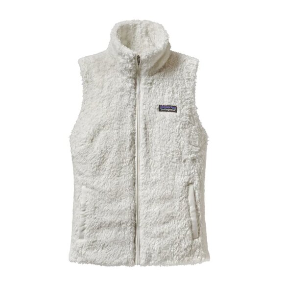 Patagonia Women’s Los Gatos Fuzzy‎ Vest in Brich White Size XS - Picture 9 of 9